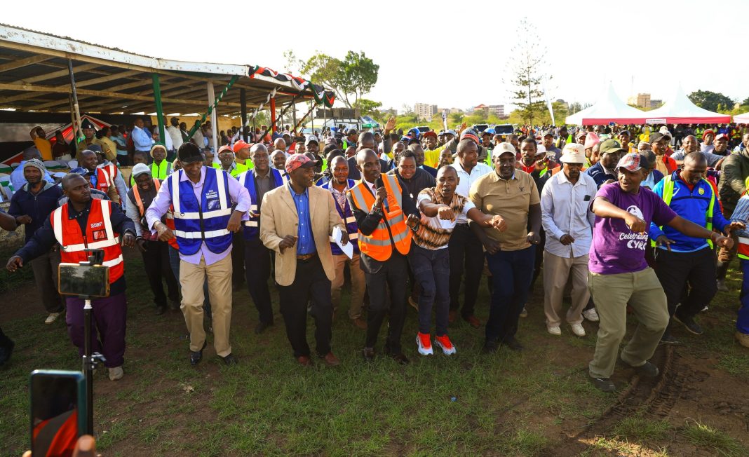 Kiambu County supports injured bodaboda riders and bereaved families with relief supplies after rising accident cases