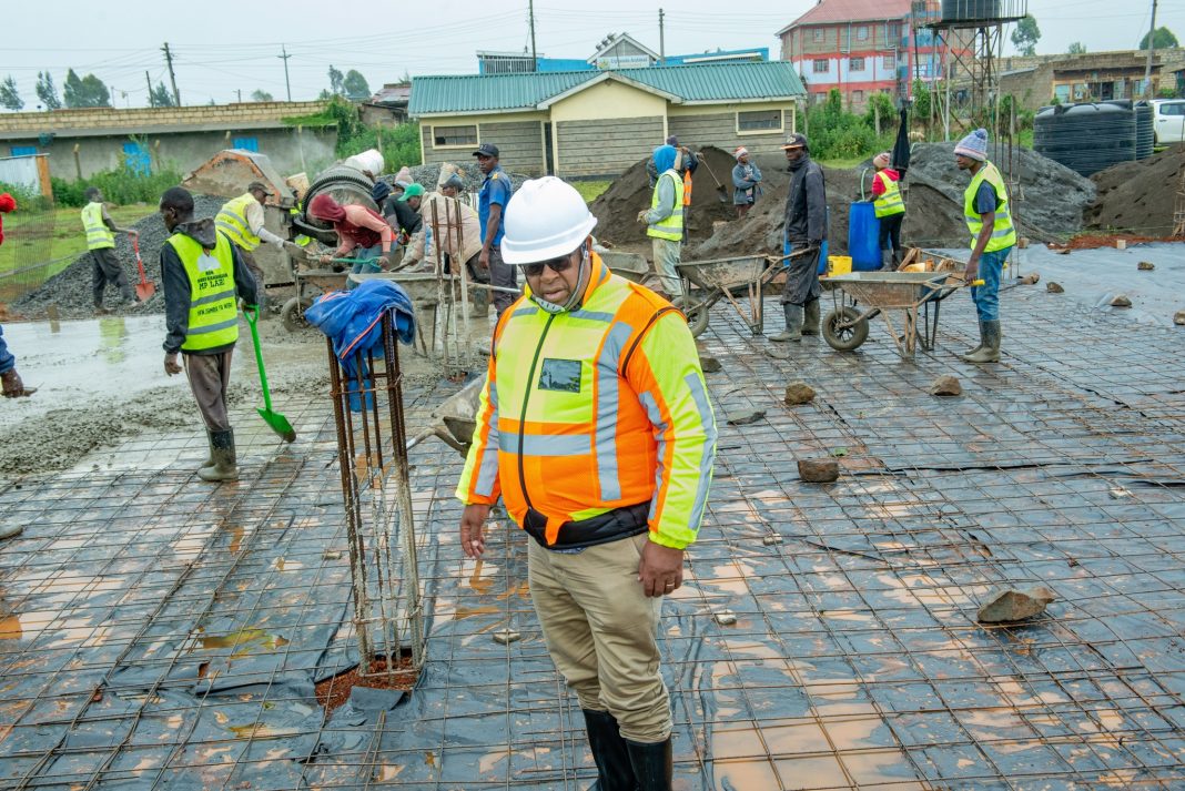 Lari MP Mburu Kahangara reports significant progress on Rukuma Affordable Housing Project with 800 units