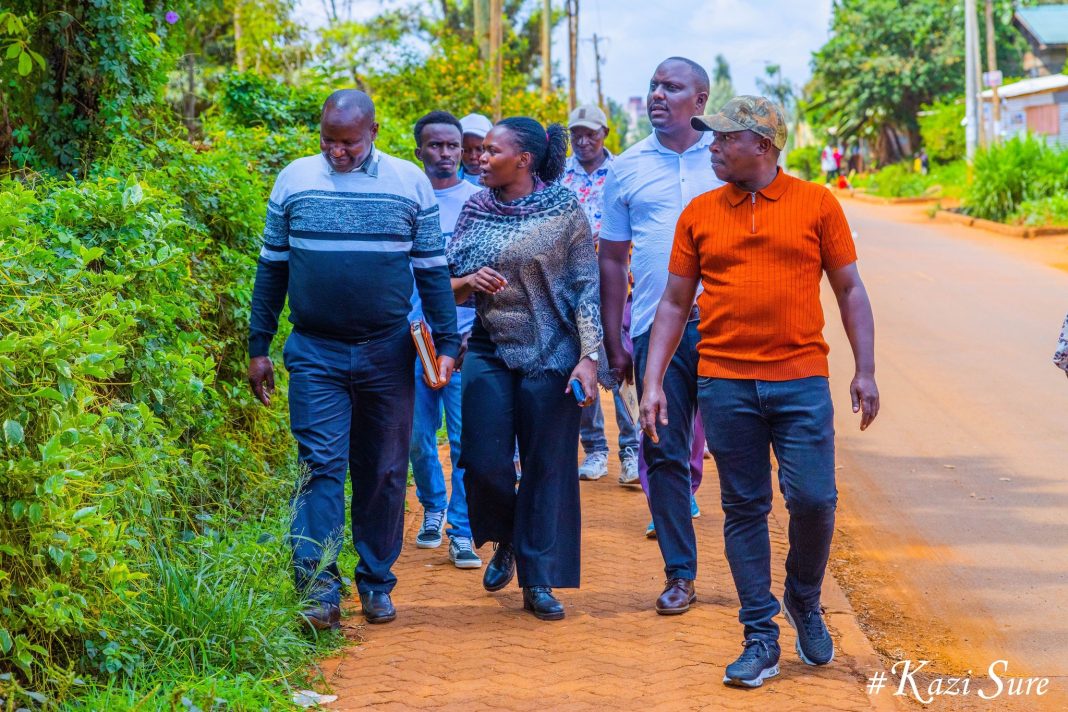 Kiambu MP Machua Waithaka launches project to modernize and secure Riabai Primary School with perimeter wall and modern gate