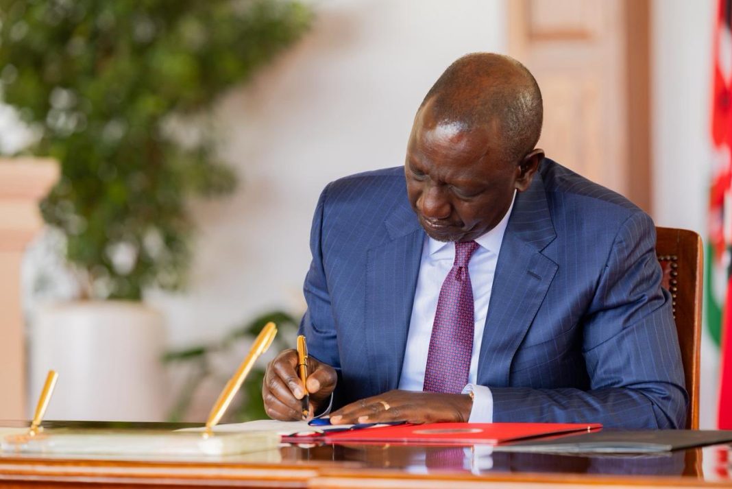 President Ruto assents to Bills reforming county funding, modernising capital markets, repealing tax collection law and restructuring state enterprises