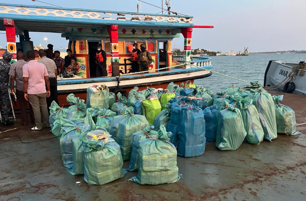 KDF dismisses claims soldiers stole part of 1,024kg meth haul seized in Mombasa multi-agency raid