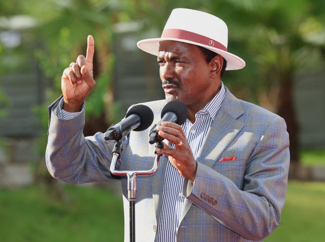 Wiper Leader Kalonzo Musyoka leads united opposition in fresh call to defend national assets and resist alleged threats to sovereignty