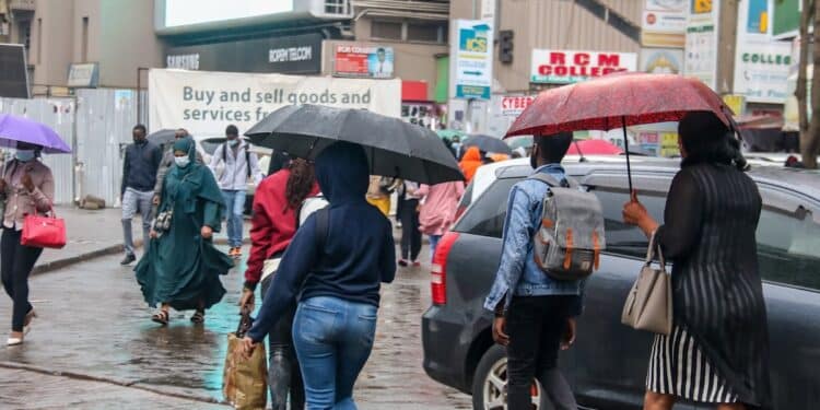 Kenya Met warns of afternoon and evening rains in Nairobi, Kiambu and Embu as mixed weather persists
