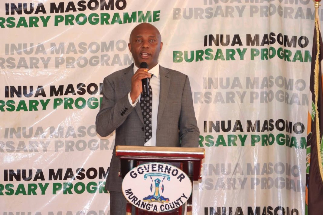 Murang’a county awards term one bursaries to top day school students