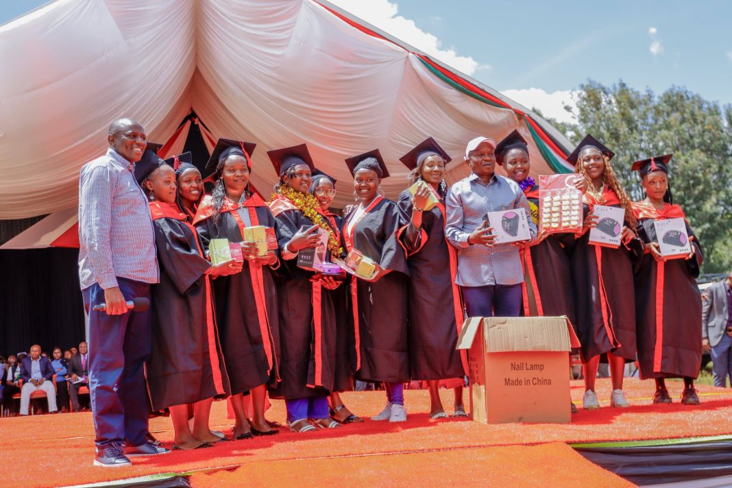 1,880 youths graduate under Kikuyu NG-CDF