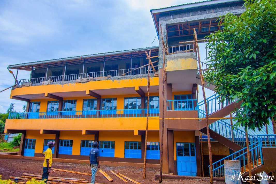 MP Machua Waithaka boosts classrooms at Mungai Chengecha