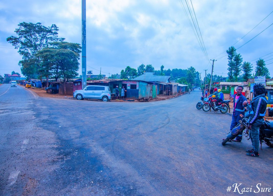 Kiambu MP Machua Waithaka drives Ngegu–Edenville road upgrade