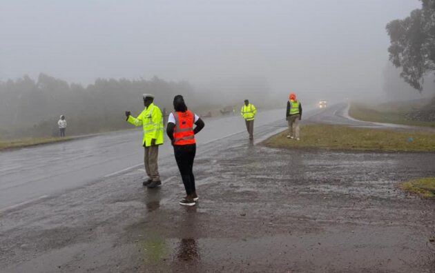 NTSA warns drivers over wet roads