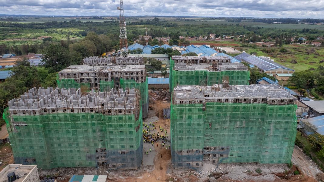 Kiambu Affordable Housing Project nears completion