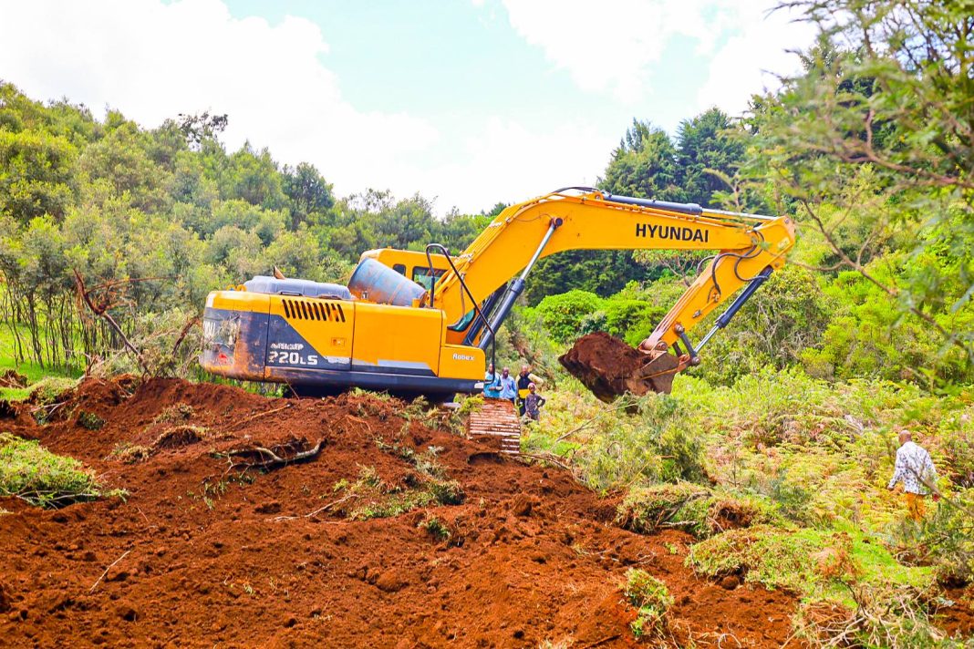 Lari MP launches escarpment belt irrigation project in Kinale Forest