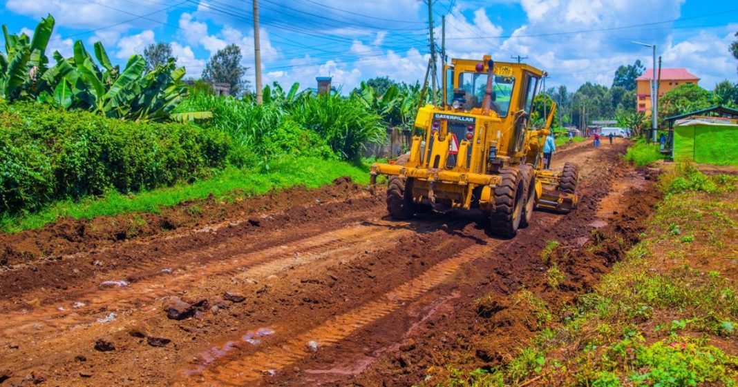 Tarmacking of Maii-ni–John Kagai road begins in Ting’ang’a