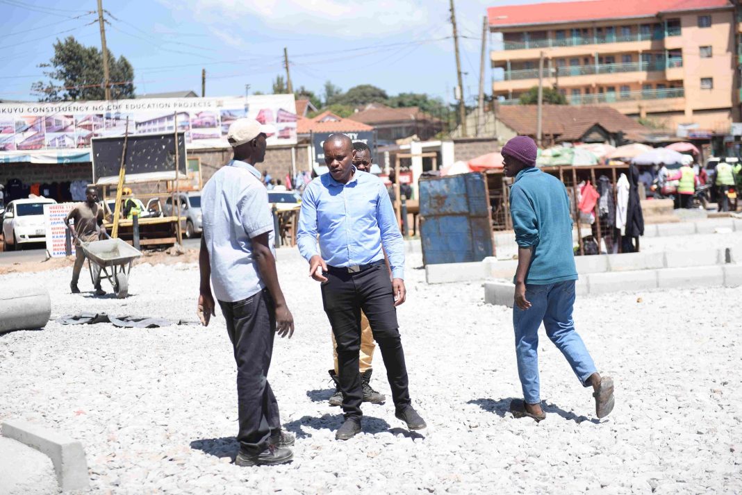 Kikuyu MCA Kamau Boro unveils transformed Kikuyu Bus Park