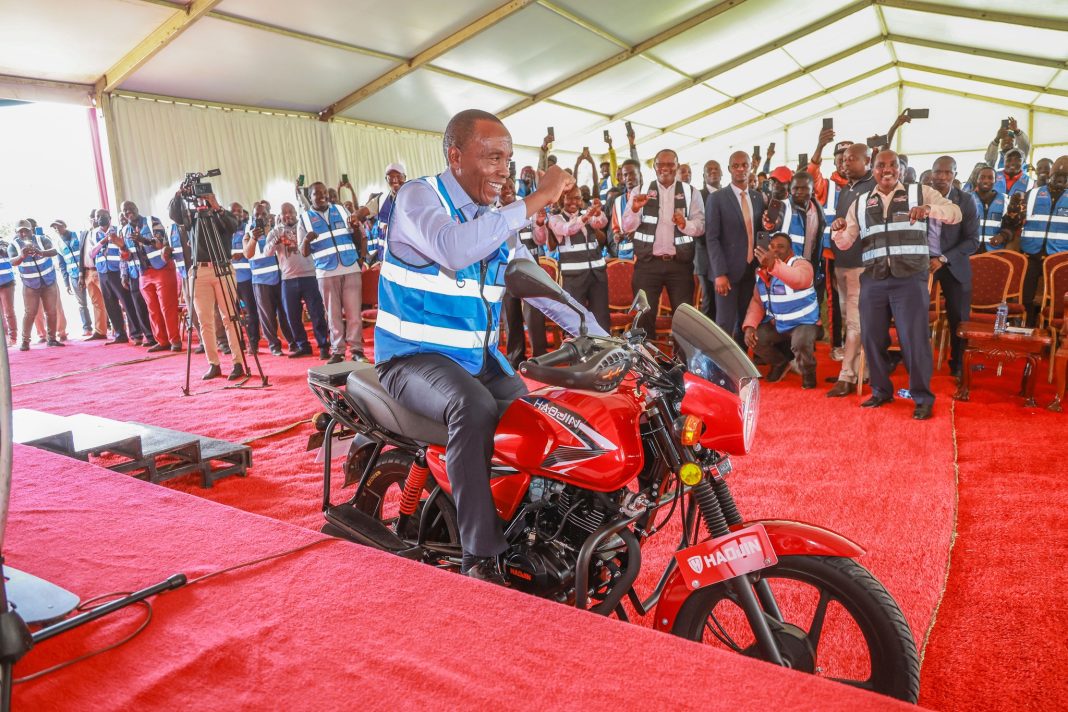 Juja boda boda SACCOs receive funding boost